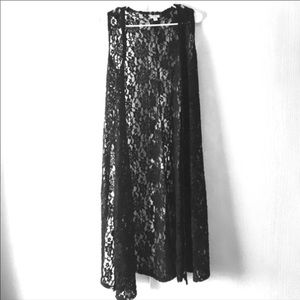 LulaRoe black lace Joy